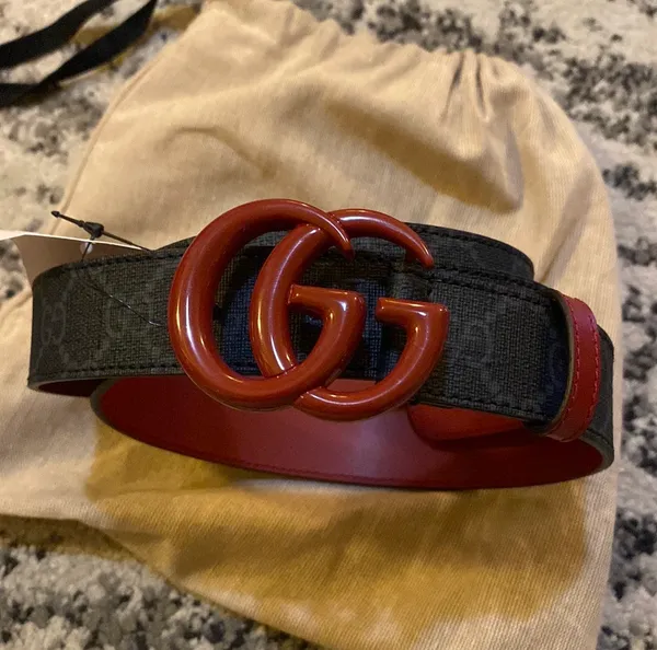 Gucci GG Supreme Marmont Belt size 90/36 - Image 3