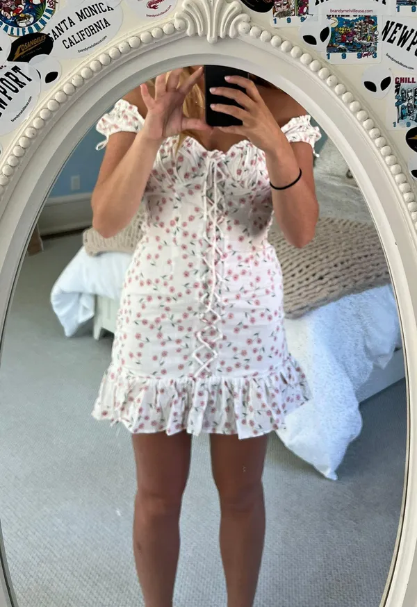 Sundae Muse Monroe Floral Dress - Image 3