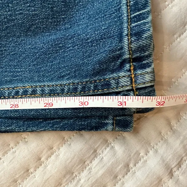 - Anthropologie Pilcro Vintage Column HighRise Wide Leg Jeans Size 31 Inse… - Image 9