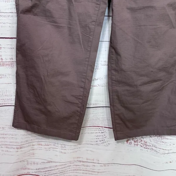 Vuori‎ Pants Womens Small Ripstop Wide Leg Cropped Organic Cotton - Hazel VW416 - Image 3
