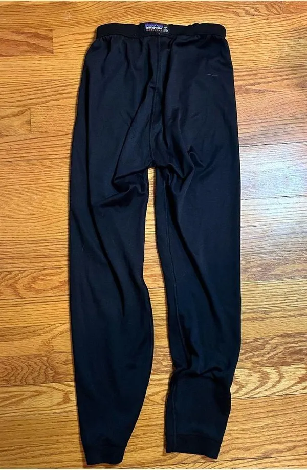 Patagonia Capilene Womens Size XS Black Base Layer Leggings Style 44303 - Image 6