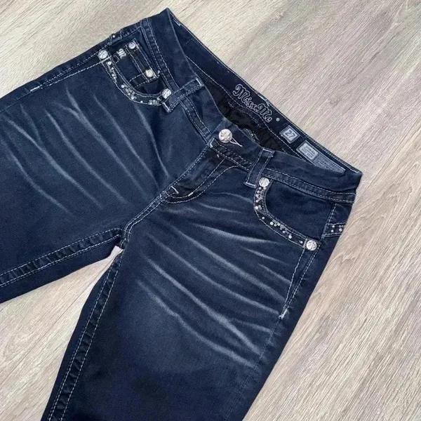Buckle Miss Me Womens Easy Crop Denim - Image 6