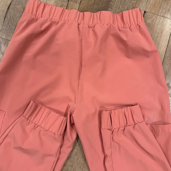 Hanes Comfort Fit Women's Scrub Joggers in Rose Pink, Size Medium - Image 10