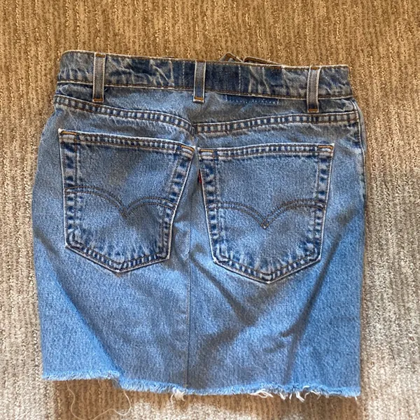 Levi’s the vintage twin denim skirt - Image 2