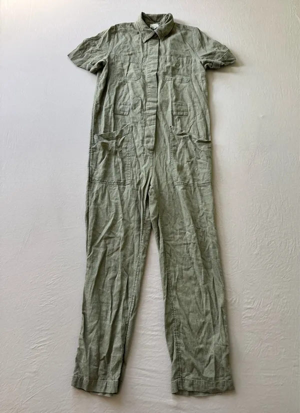 A New Day Linen Blend Utility Boiler Jumpsuit - Image 2
