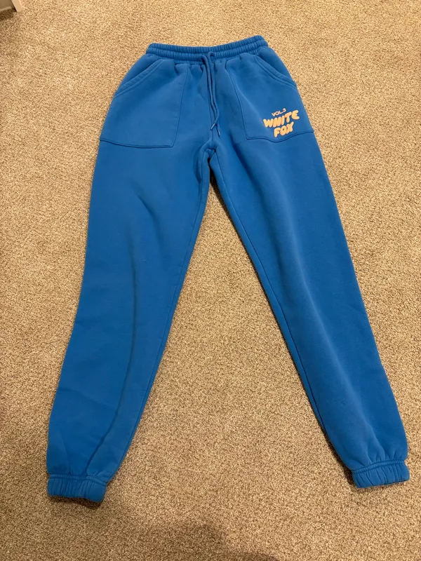 White fox sweatpants - Image 2