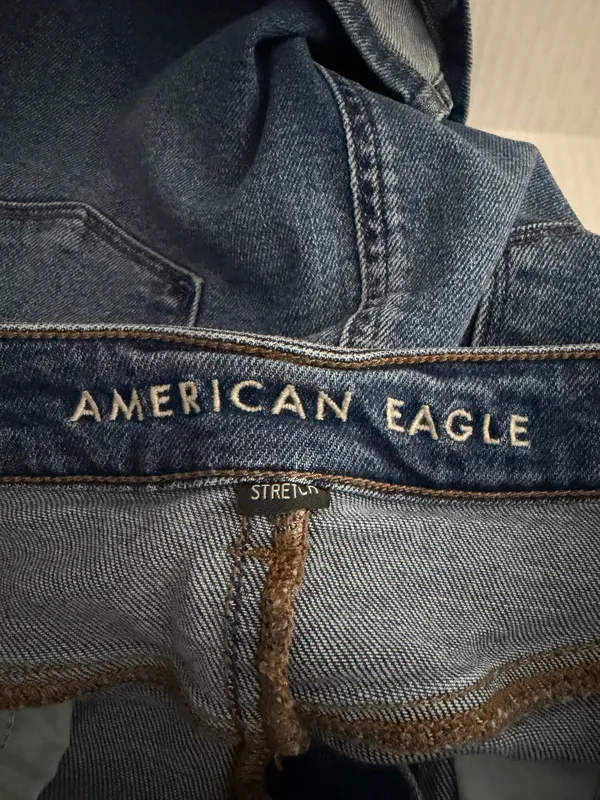 American Eagle Stretch Ladies Jean Skirt  - Image 5