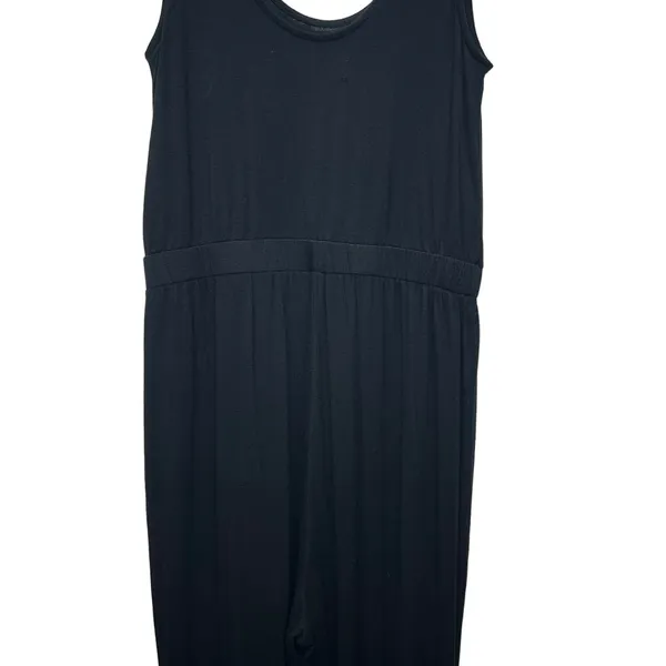 Abercrombie & Fitch Sleeveless Black Womens Jumpsuit XS Scoop Neck Stretch Soft - Image 12