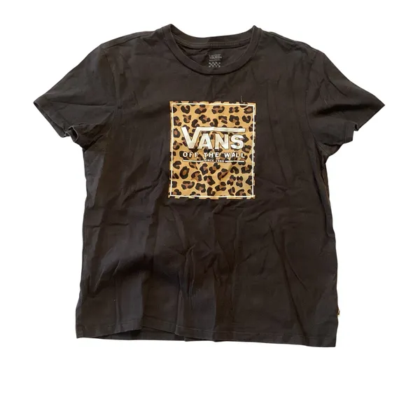Vans Leopard Logo Tee - Image 2