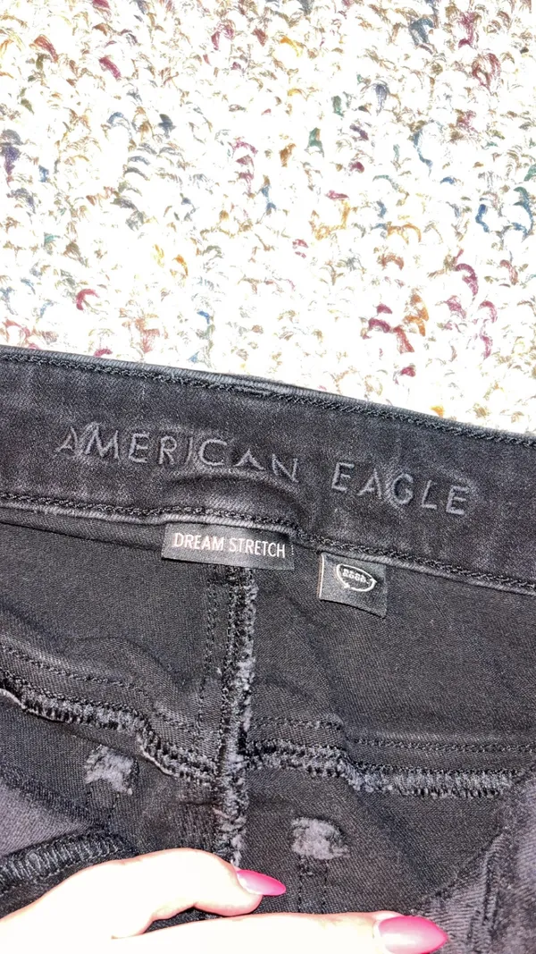 Black American eagle skinny jeans - Image 3