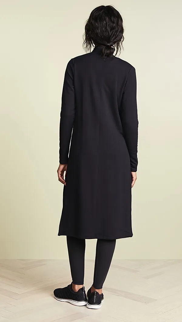 Beyond Yoga High Slits cozy fleece long duster cardigan size S small - Image 5