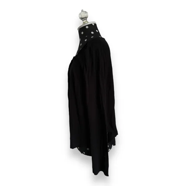 American Eagle Womens‎ Top Sz S Soft & Sexy Black Long Sleeve Viscose Elastane - Image 7
