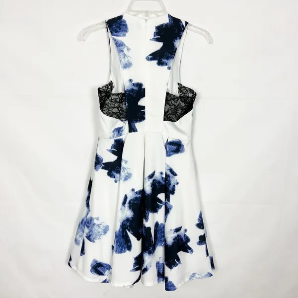 Lulus A-Line Floral Sleeveless Lace Dress Womens Medium - Image 7