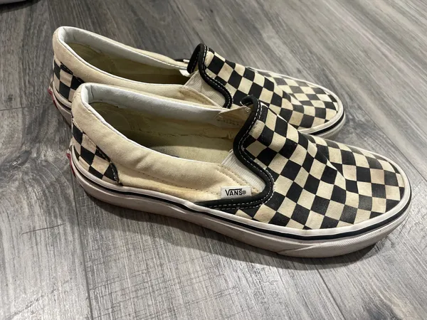 Checkered Slip-On Vans - Image 2