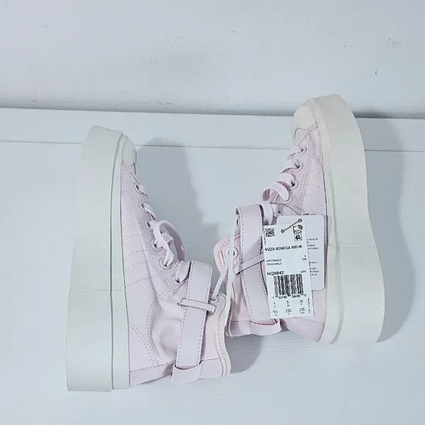 Adidas Nizza Bonega Mid /Almost Pink/ Women Sneakers Size 6.5 - HQ9842 - Image 4