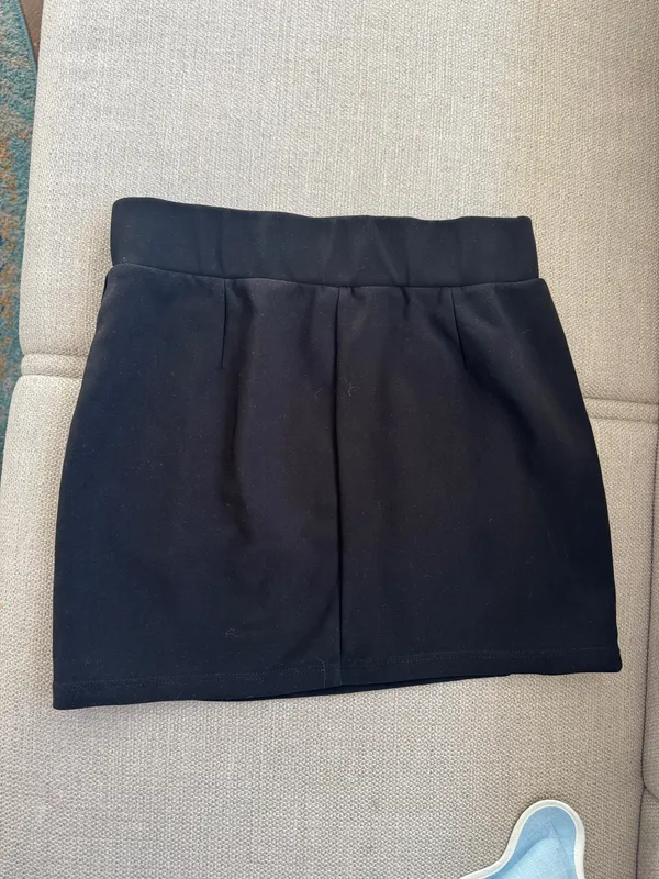 New Mix Black Mini Skirt - Image 5
