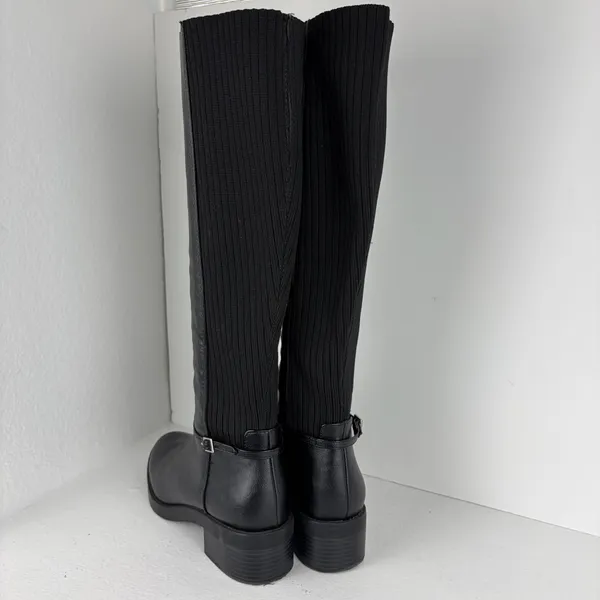 Life Stride Bristol black faux leather riding boots - Image 6