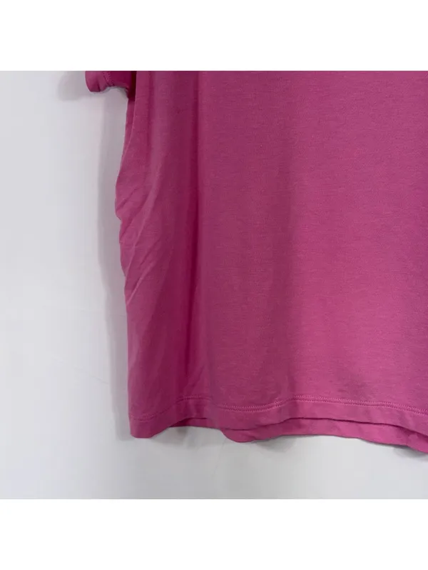 Nike The Nike Tee Pink Embroidered Swoosh Short Sleeve T-Shirt Women’s Size L - Image 3