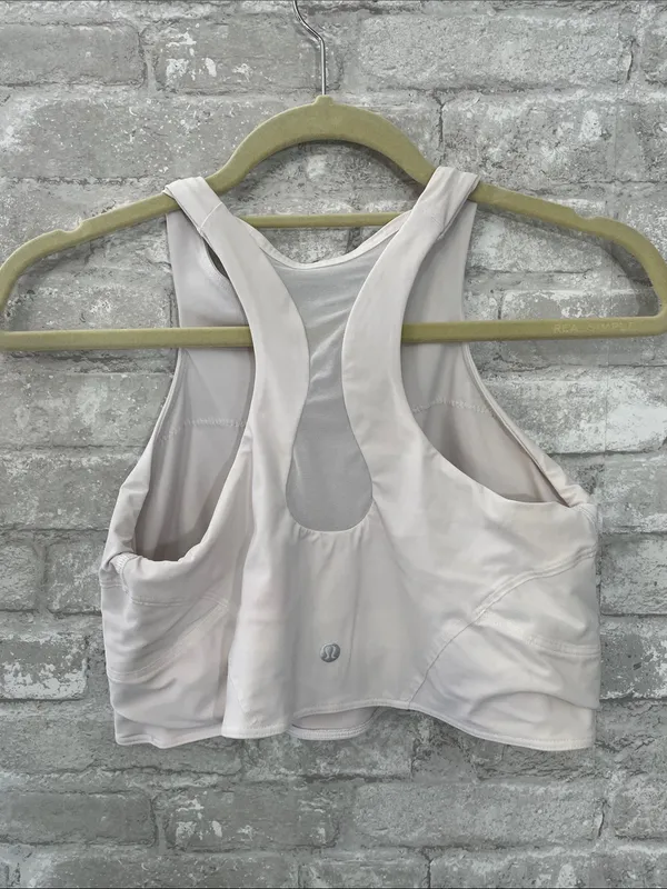 Lululemon Mesh-Back Train Bra *Medium Support, A/B Cup
White - Image 2