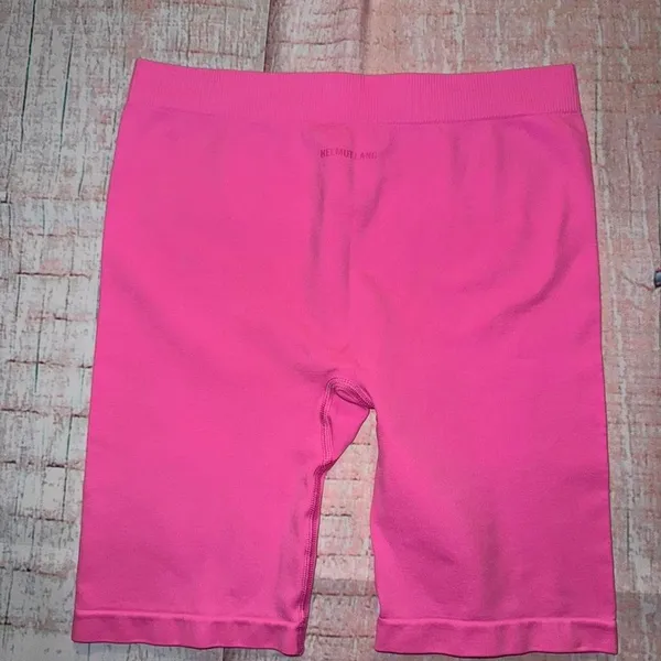 $150 Helmut Lang Women's Pink Seamless Bike Cycling Short Shorts Size‎ XS/S NWOT - Image 2