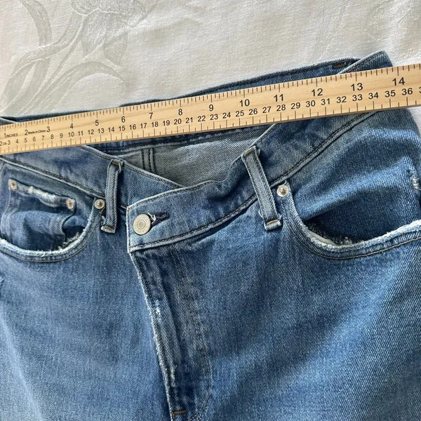 Abercrombie Fitch‎ Size 29/8R Womens Jeans The 90s Straight Ultra High Rise - Image 4