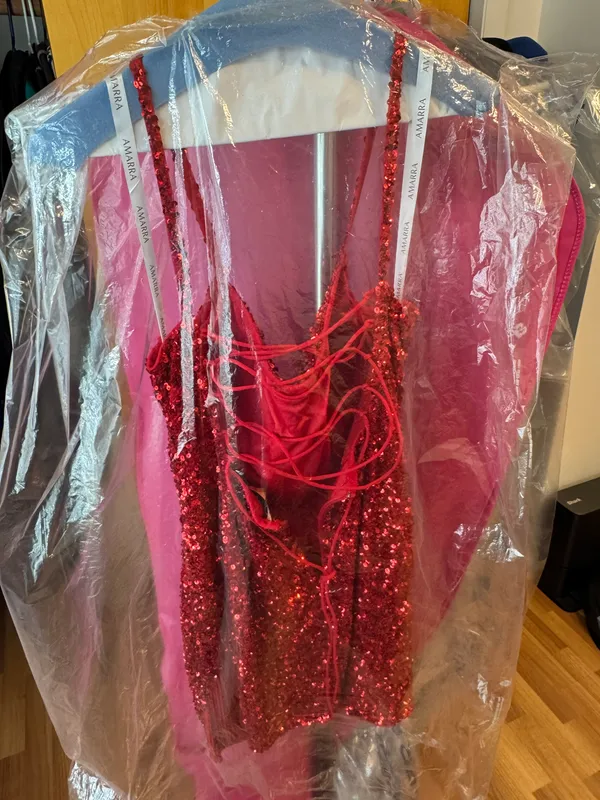 Amarra Homecoming Dress Red Size 12 - Image 2