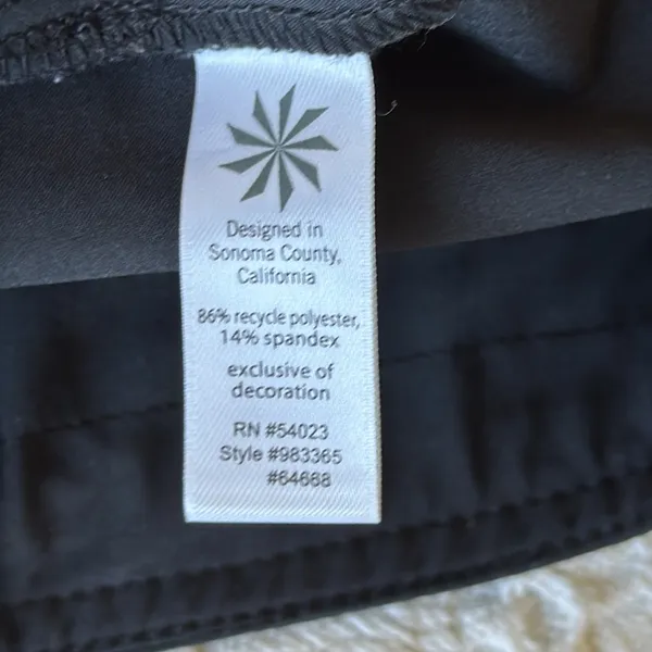 Athleta Black Skort with Moisture-Wicking Fabric - Image 10