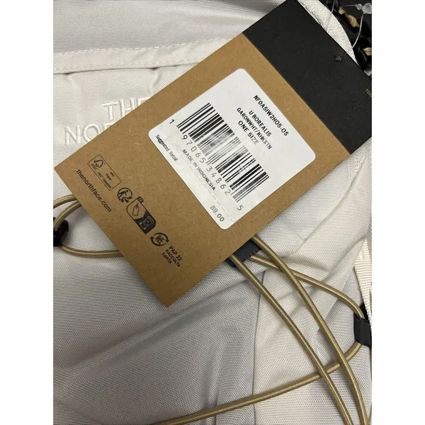 The North Face Unisex Borealis Laptop Backpack Gardenia White New w/tag - Image 3