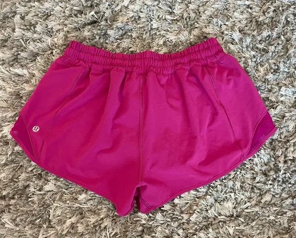 Lululemon Ripened Raspberry Hotty Hot Shorts - Image 4