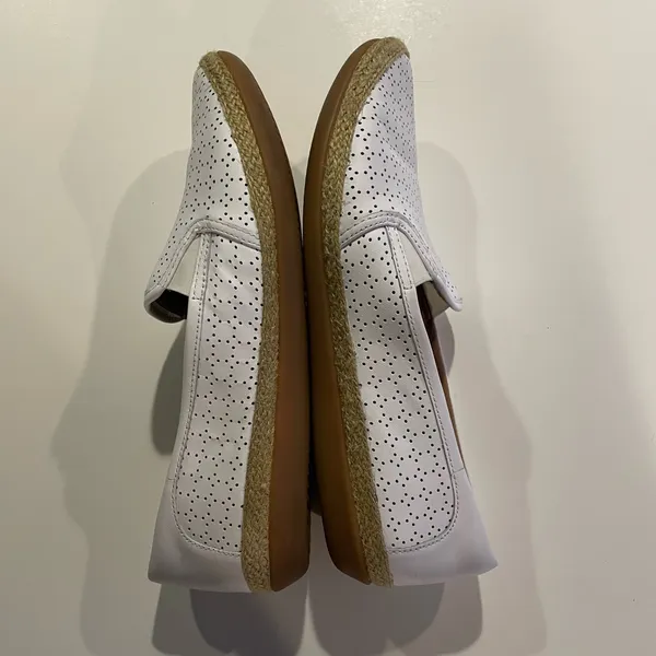 Clark’s Elaina Ruby Red White Espadrilles Women’s size 10 - Image 7