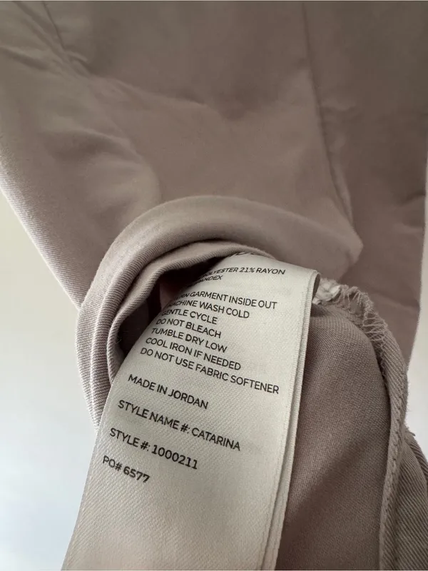 FIGS Scrub Top Boulder Tan V Neck Catarina One Pocket Technical Collection - Image 5