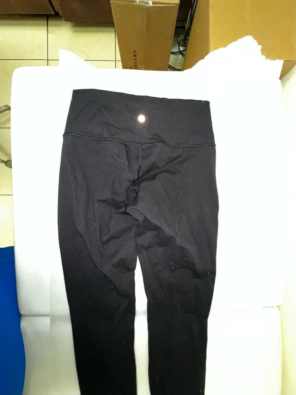 Lululemon Wunder Under Pant (Hi-Rise) *Tech Mesh 28" Black size 8 - Image 6