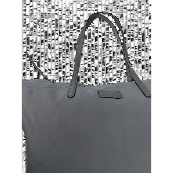 Rebecca Minkoff washed nylon tote Grey Large Shoulder Bag Overnight Commuter - Image 8