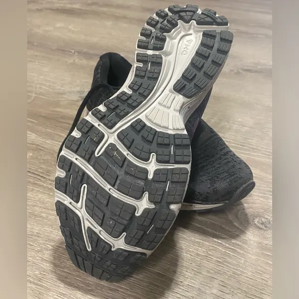Brooks Signal Running Shoes Women’s 7.5 Gray Purple Athletic Sneakers - Image 8