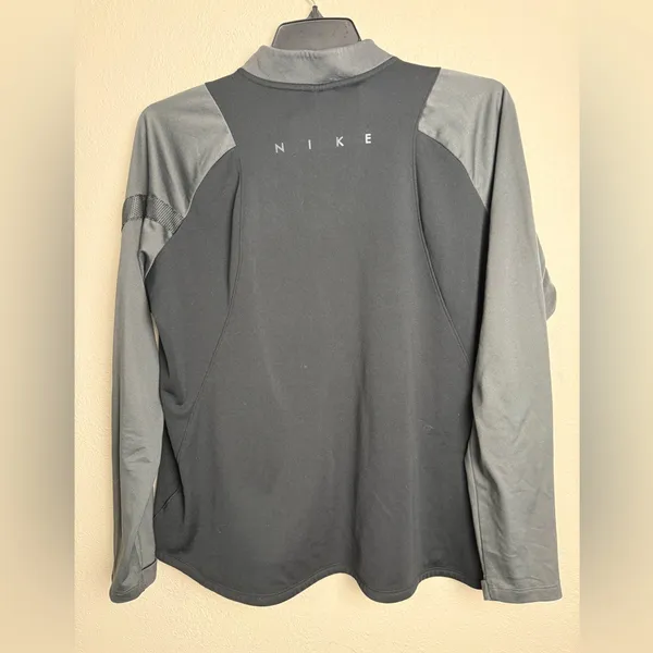 Nike Women Size XL 1/4 Zip Academy Pro Drill‎ Performance Jacket - Image 8