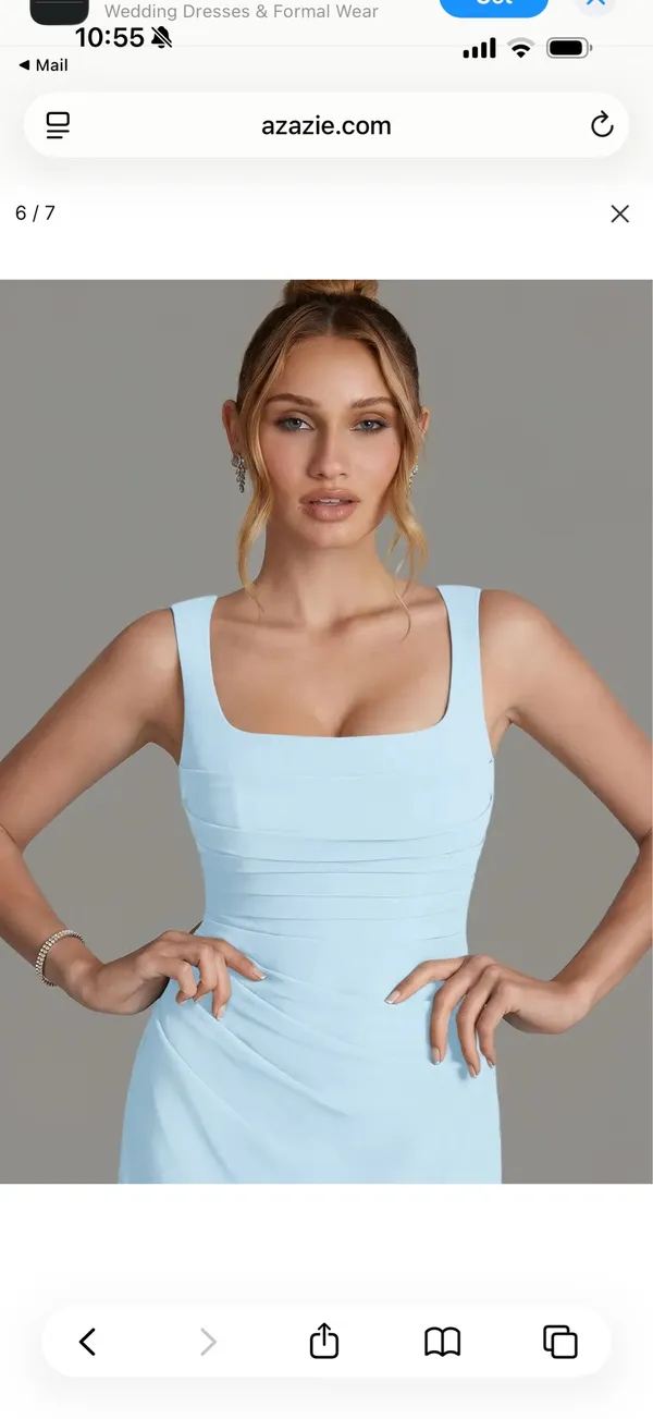 Azazie Bridesmaid Dress - Image 4