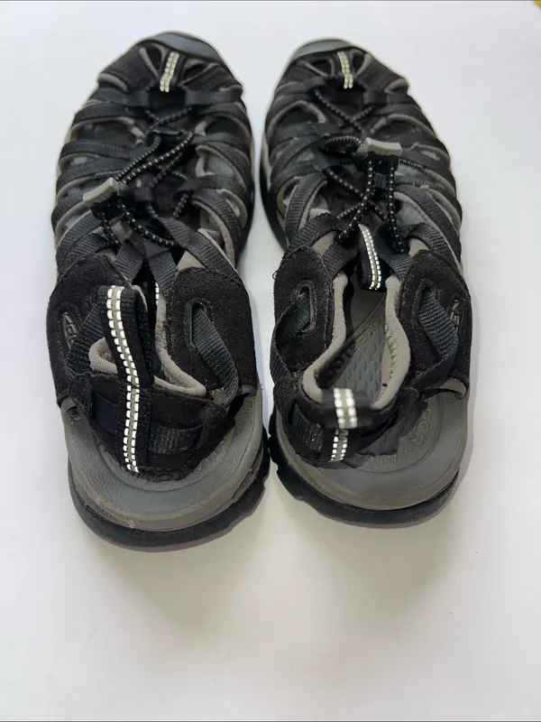 SOLD Keen Women’s Gray and Black Closed-Toe Hiking Water Sandals - Image 6