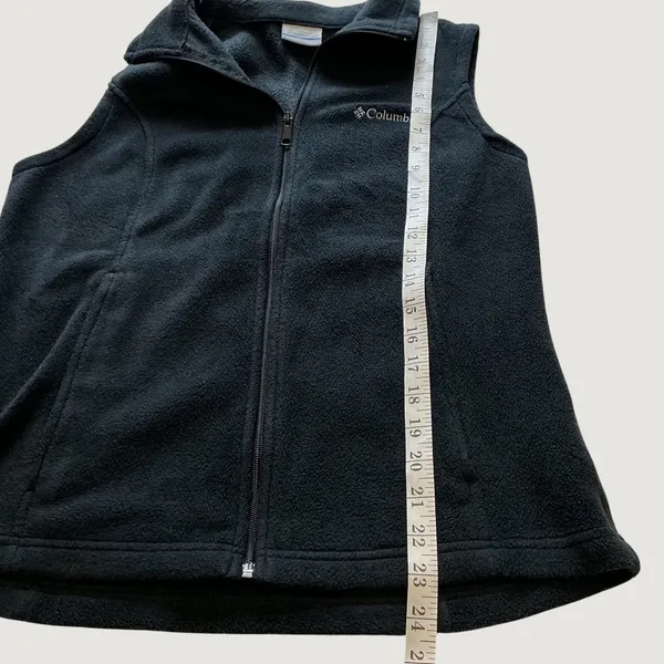 Columbia Womens Benton Springs Full Zip Fleece Vest Black Size Medium M Outdoor - Image 7