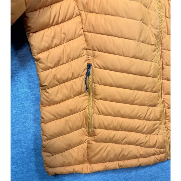 Columbia Powder Lite Jacket Womens 2X Mustard Yellow Omni-Heat Puffer WW1498 - Image 2