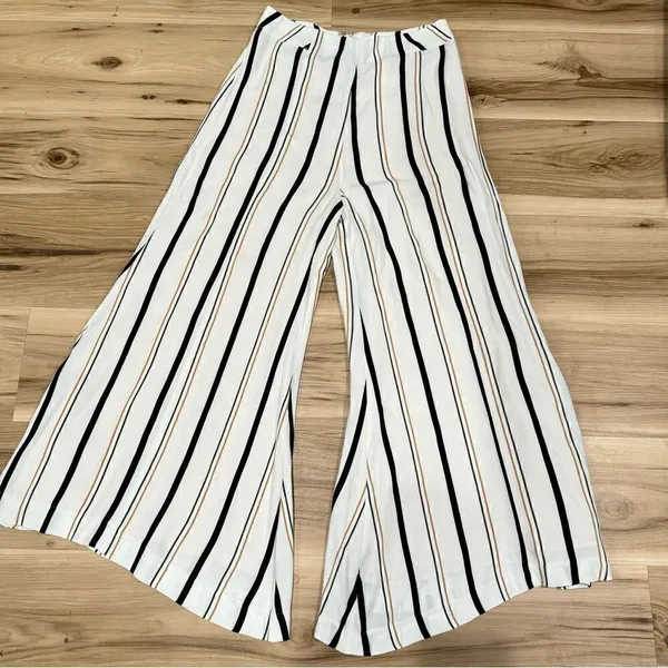 Anthropologie ett:twa Manon Flowy Striped Pants Women’s 2 - Image 2