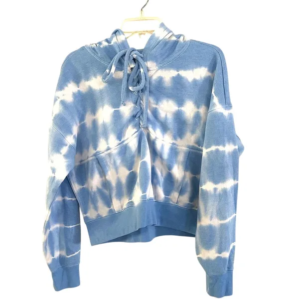 Free People Movement Tie-Dye Believer Hoodie size small - Image 3