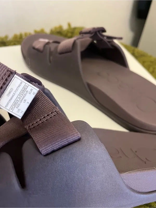 Chaco Women's Purple Slide Sandals Adjustable Buckle Straps US 11 EU 42 - Image 3