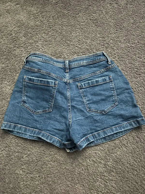 Boutique Fold over Jean Skort - Image 2