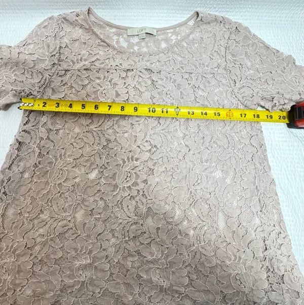 Loft lace blouse rose  - Image 5