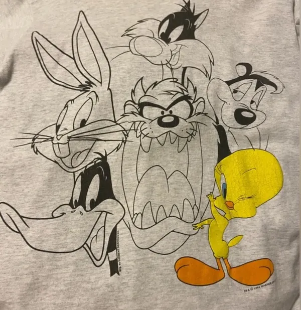 Vintage 1994 Single Stitch Looney Tunes Tee  - Image 2