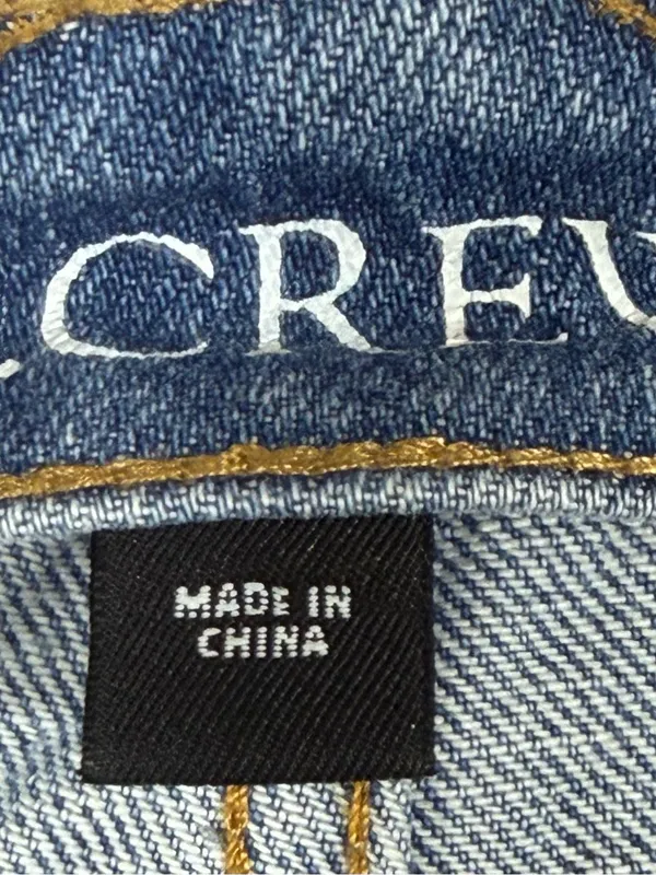 J Crew Slim Wide Leg Crop Jeans Women’s Size 30 Medium Wash Casual - Image 2