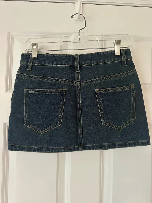 Peppermayo maysa low rise denim mini skirt - Image 4