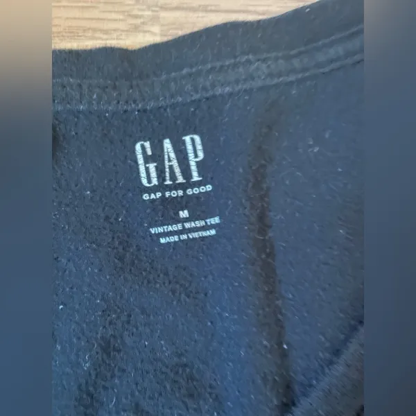 vintage wash v neck - Image 3