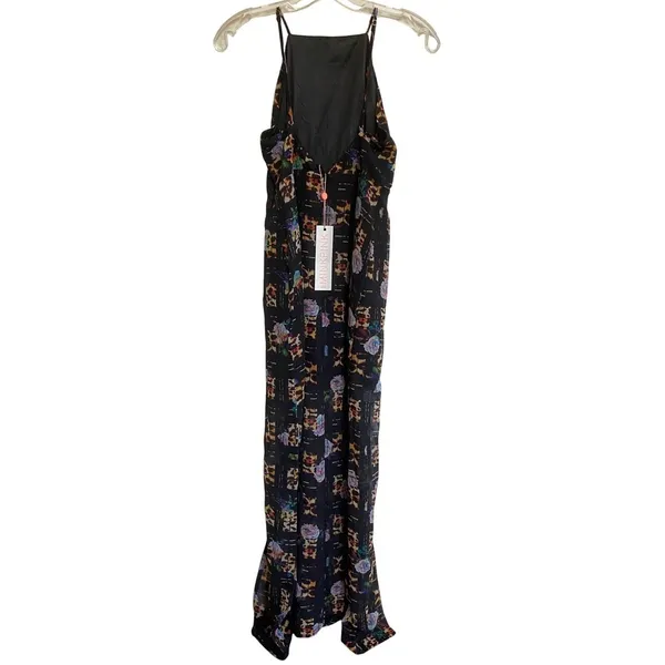 MINKPINK Jungle Fever Maxi Dress Multi Leopard Floral‎ Print XS IS15S1473 NEW - Image 9
