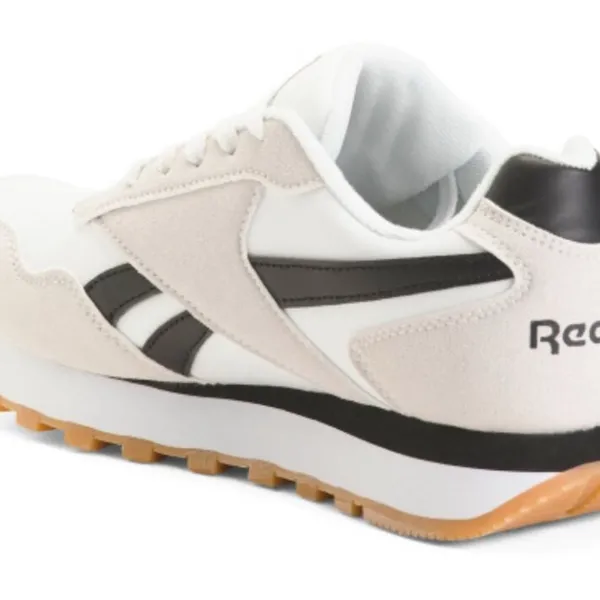 REEBOK Suede & Leather Classic Harman Double Sneakers Cream/Grey/Black‎ Size 8.5 - Image 10